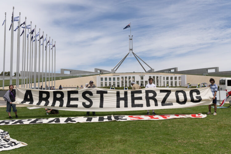 The Point Live: Protests continue against Israeli president credibly accused of inciting the commission of genocide, Angus Taylor resigns from shadow front bench