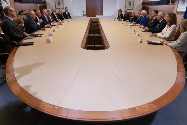 The Point Live: EU president to address parliament amid global turmoil, Liberals still lost. As it happened.