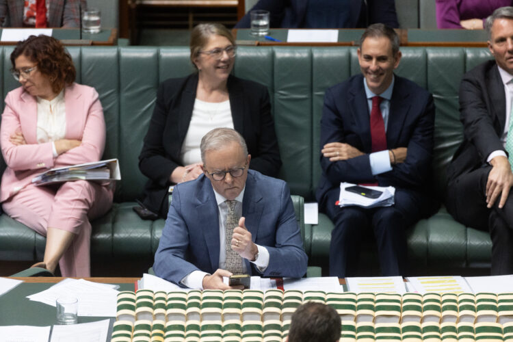The Point Live: Estimates returns for day four, budget bills introduced, Australia suing 3M. As it happened.