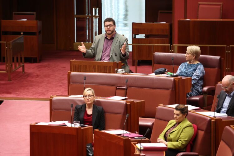 The Point Live: Migration on the agenda, GST fight back on, offset drama heats up for Greens. As it happens.